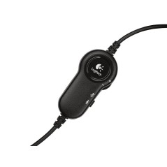 Logitech Stereo H151 Wired Headset - Premium Sound Quality, Comfortable Fit, Stylish Black Design